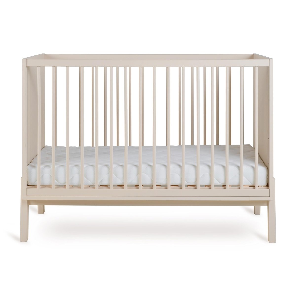 QUAX - Lit Bébé ASHI 120 x 60 cm - Argile