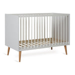 QUAX - Lit Bébé COCOON 120 x 60 cm - Blanc Glacé