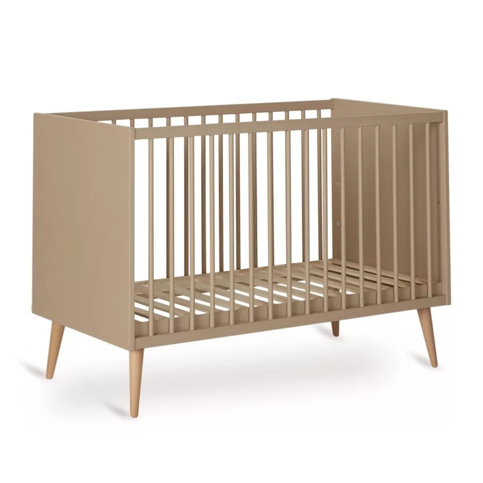 QUAX - Lit Bébé COCOON 120 x 60 cm - Latte