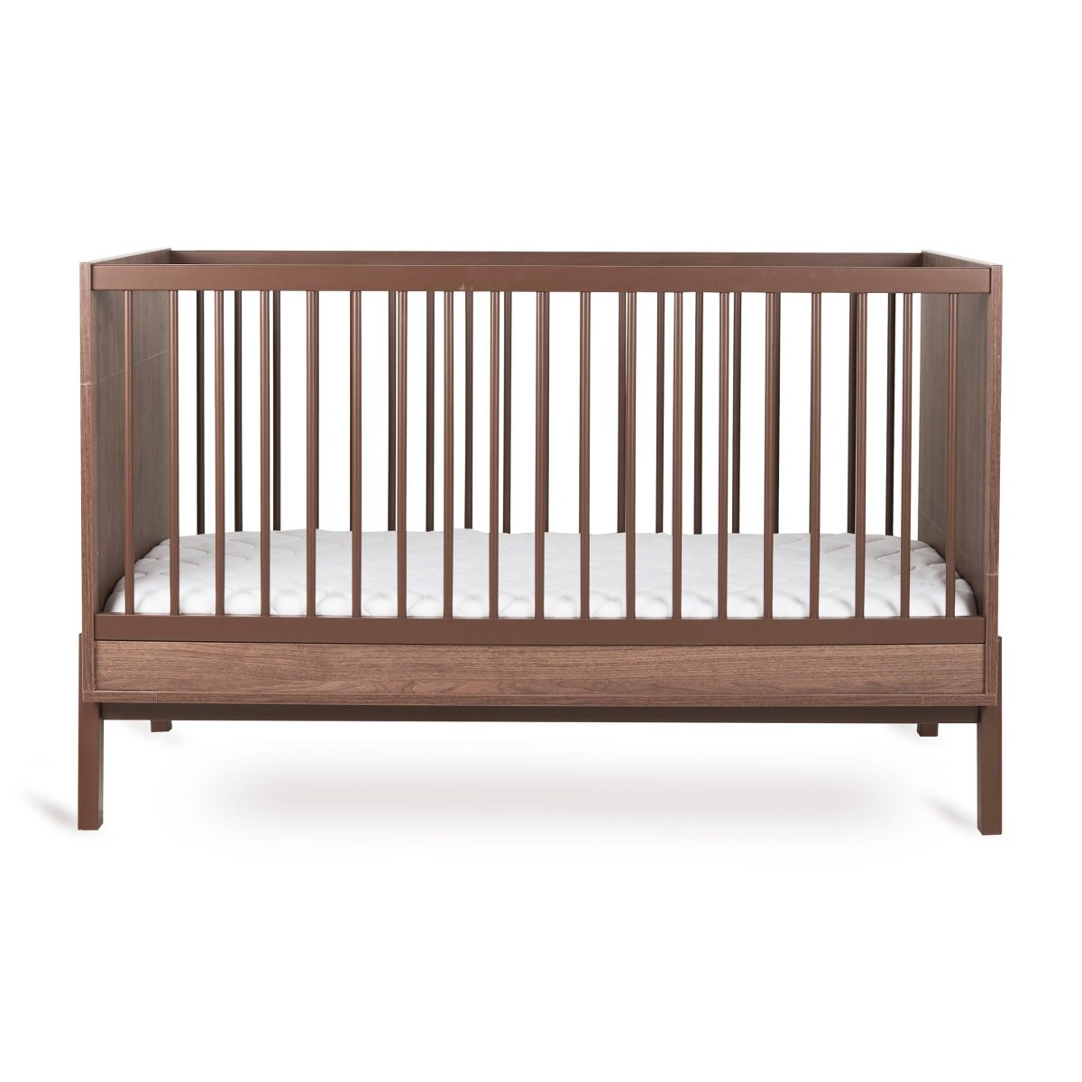 QUAX - Lit Bébé Évolutif ASHI 70 x 140 cm - Chataignier