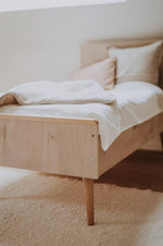 QUAX - Lit Bébé Évolutif COCOON 140 x 70 cm - Chêne Naturel