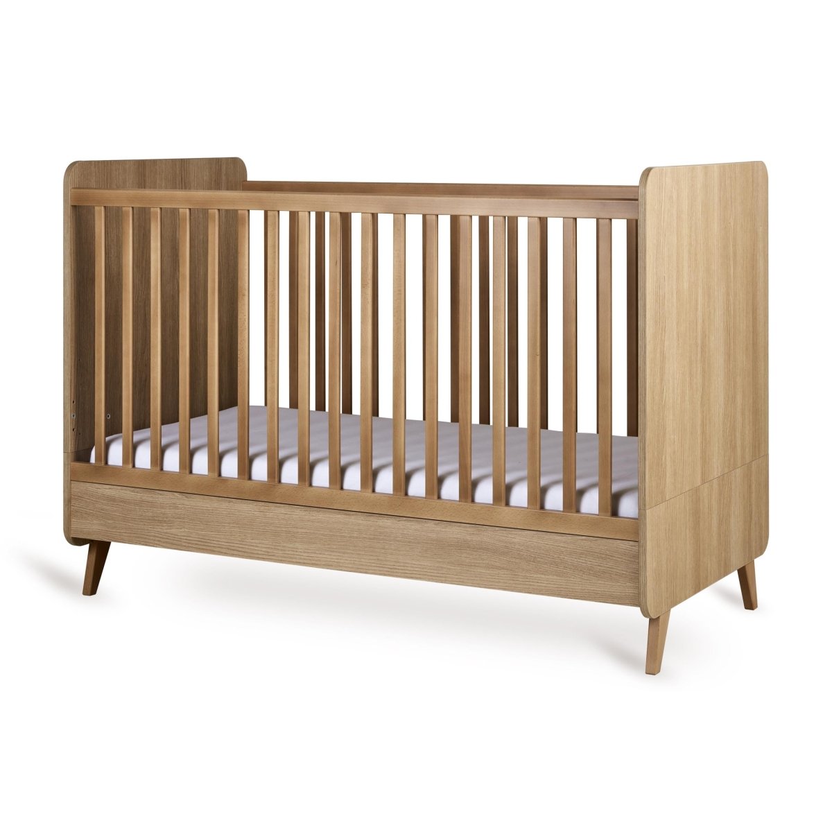 QUAX - Lit Bébé Évolutif LOFT 70 x 140 Cm - Frêne Miel