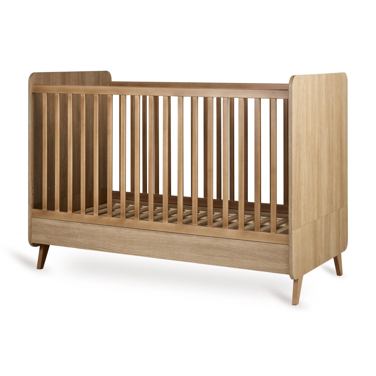 QUAX - Lit Bébé Évolutif LOFT 70 x 140 Cm - Frêne Miel