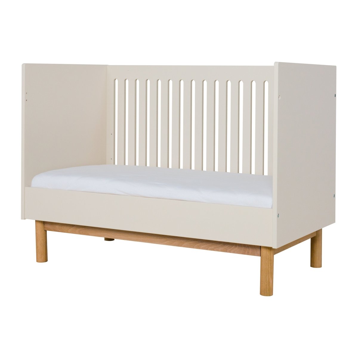 QUAX - Lit Bébé Mood 60 x 120 Cm - Argile