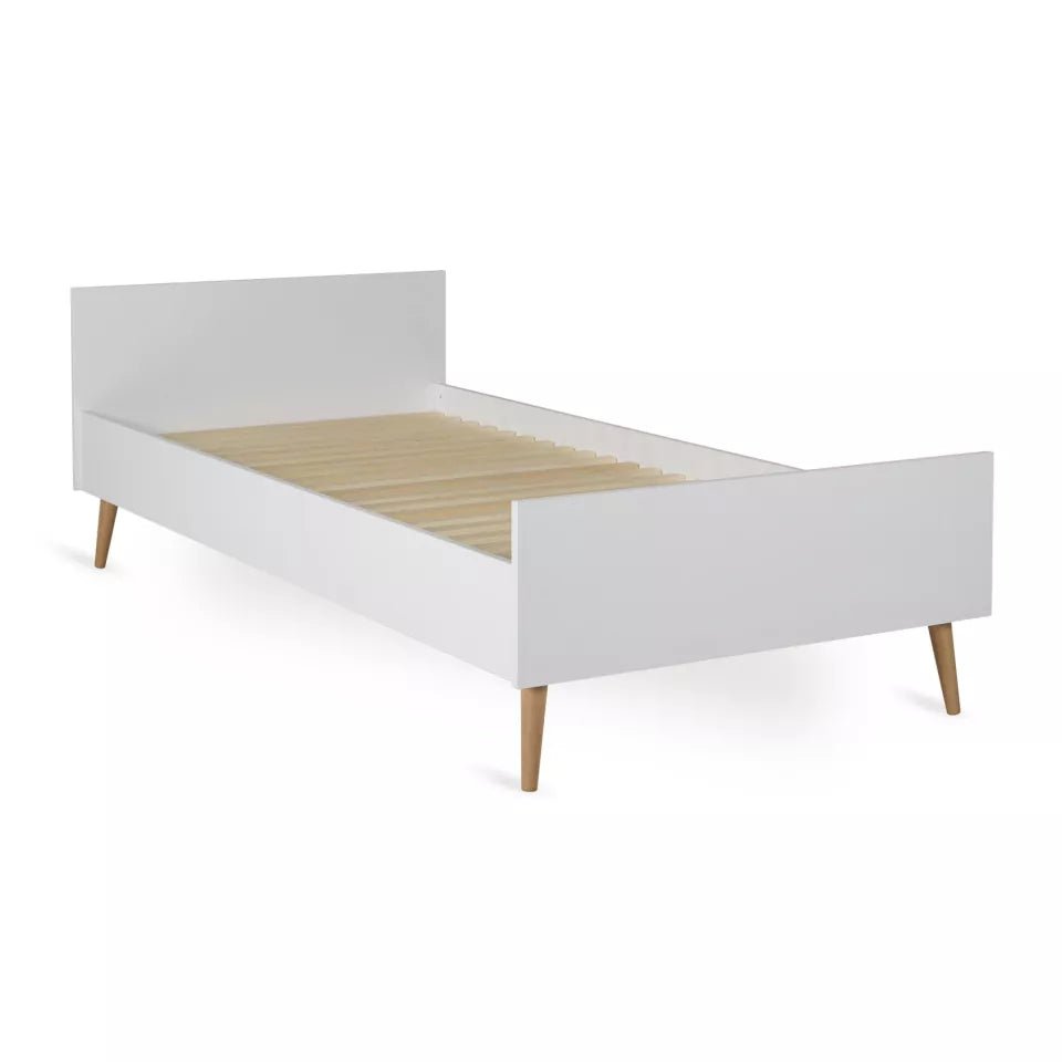 QUAX - Lit Junior COCOON 90 x 200 Cm - Blanc Glacé
