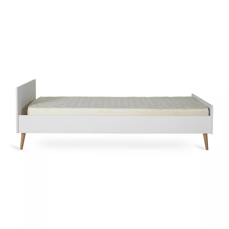 QUAX - Lit Junior COCOON 90 x 200 Cm - Blanc Glacé