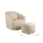 QUAX - Ottoman Gomi - Cream