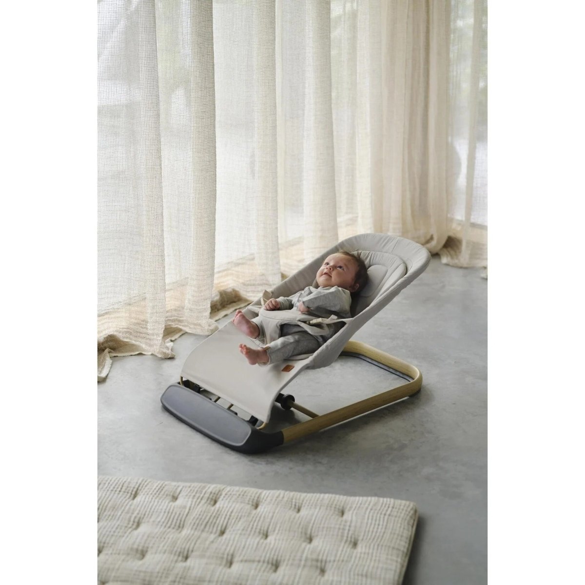 QUAX - Transat bébé + réducteur Relax - Argile