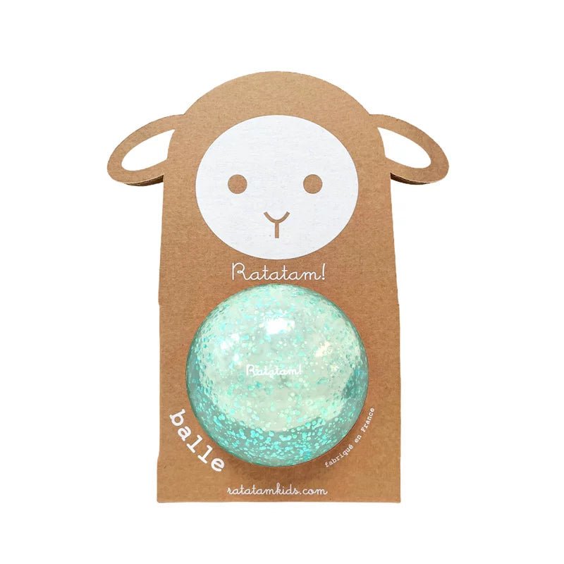 RATATAM KIDS - Balle De Manipulation Bulle Bleu 10 Cm