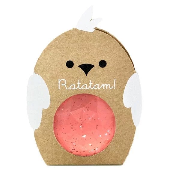 RATATAM KIDS - Balle Rebondissante Oiseau à Pailletes