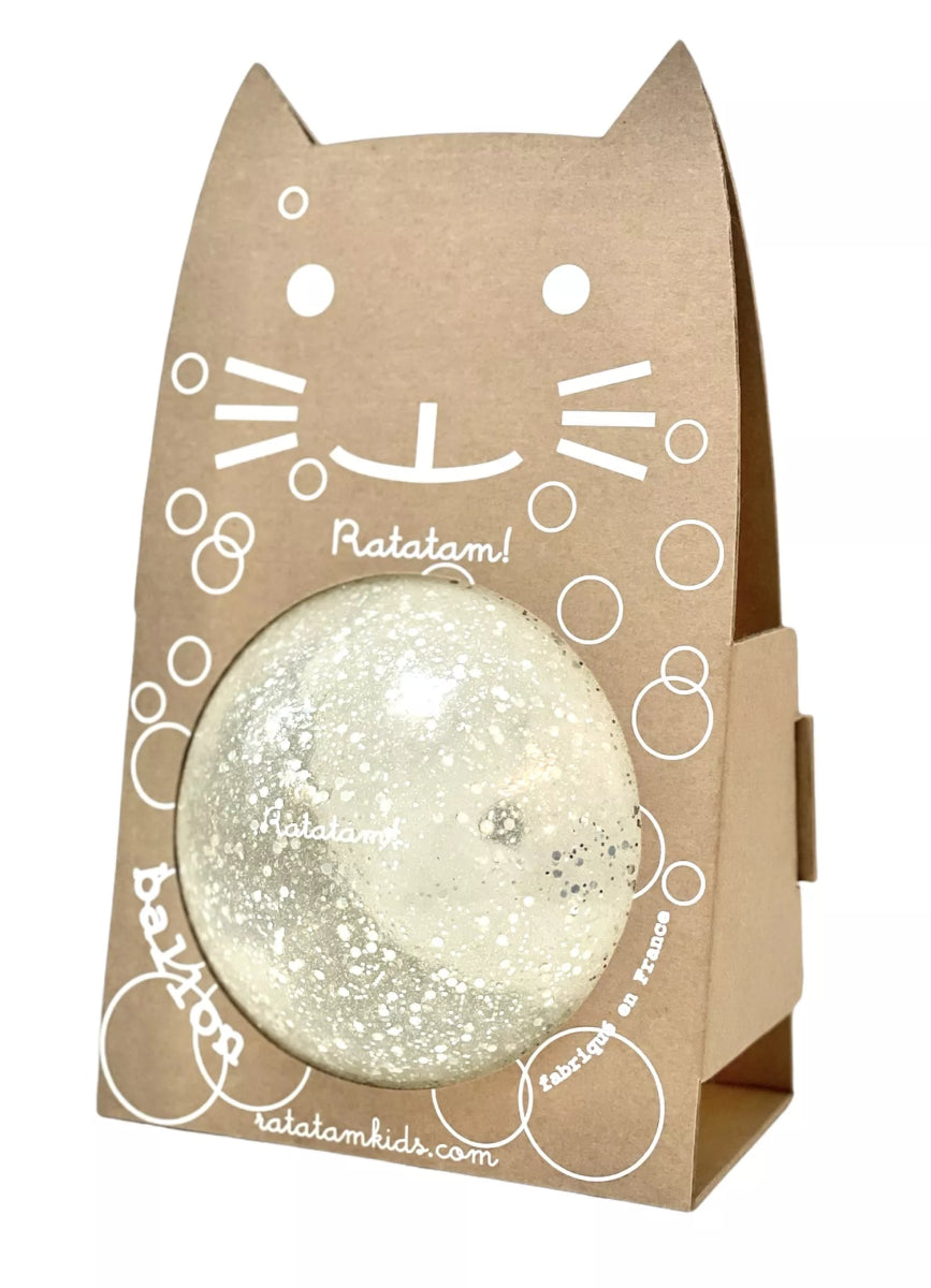 RATATAM KIDS - Ballon Bulle Argent 15 Cm