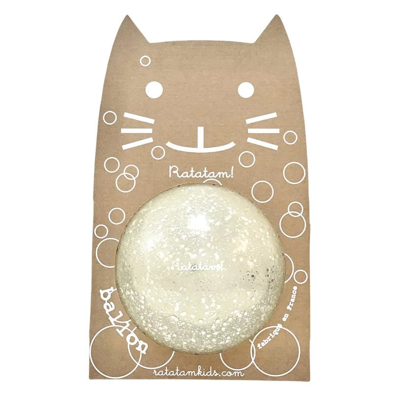 RATATAM KIDS - Ballon Bulle Argent 15 Cm