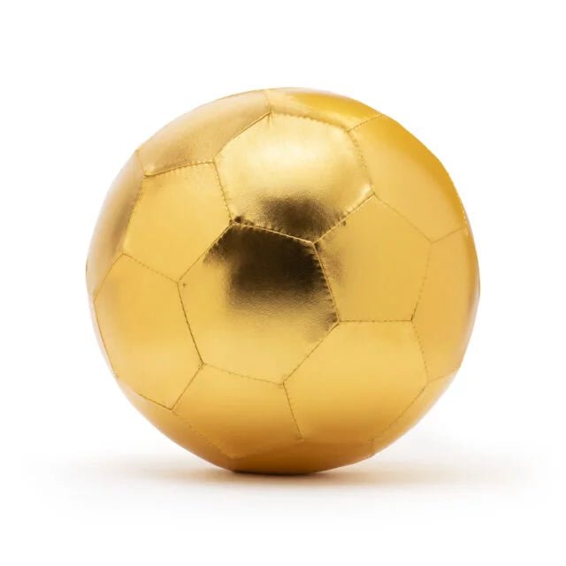 RATATAM KIDS - Ballon Foot En Tissus Or 22 Cm