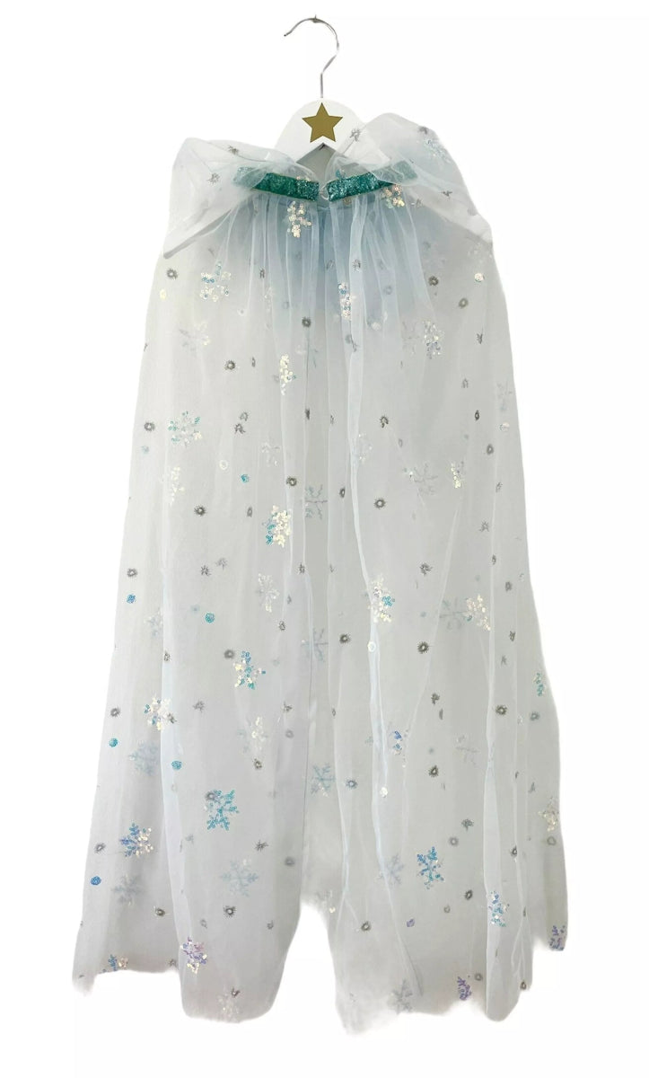 RATATAM KIDS - Déguisement Cape Princesse Des Glaces Bleu