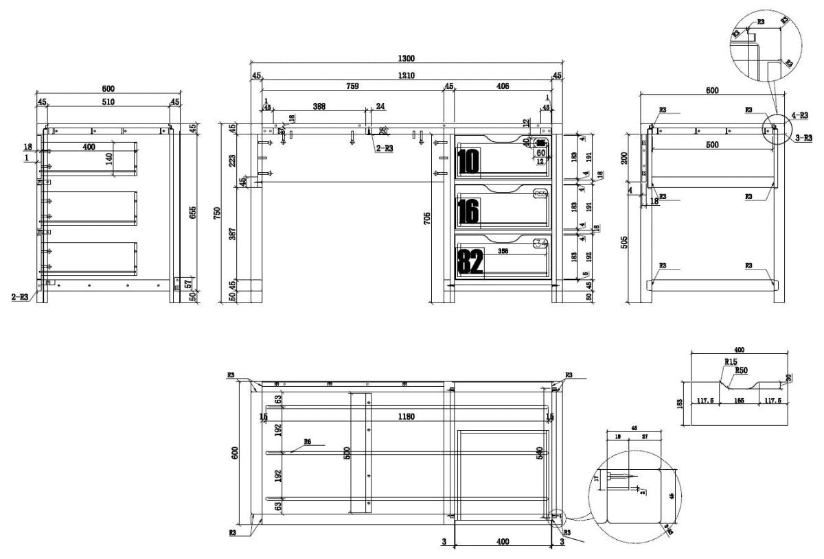VIPACK - Bureau ALEX