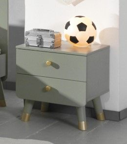VIPACK - Chevet BILLY Vert Olive