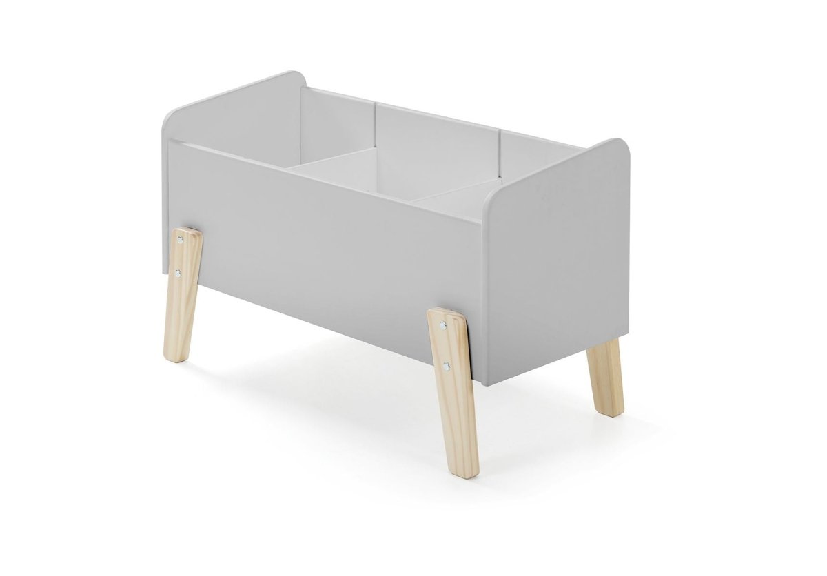 VIPACK - Coffre à Jouets KIDDY Gris