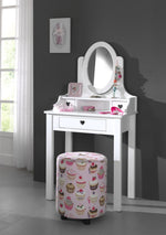 VIPACK - Coiffeuse AMORI Blanc - Les Petits