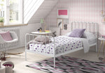VIPACK - Lit ALICE 90 X 200 cm Blanc