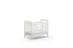 VIPACK - Lit Bébé BRONXX 60x120 cm Blanc