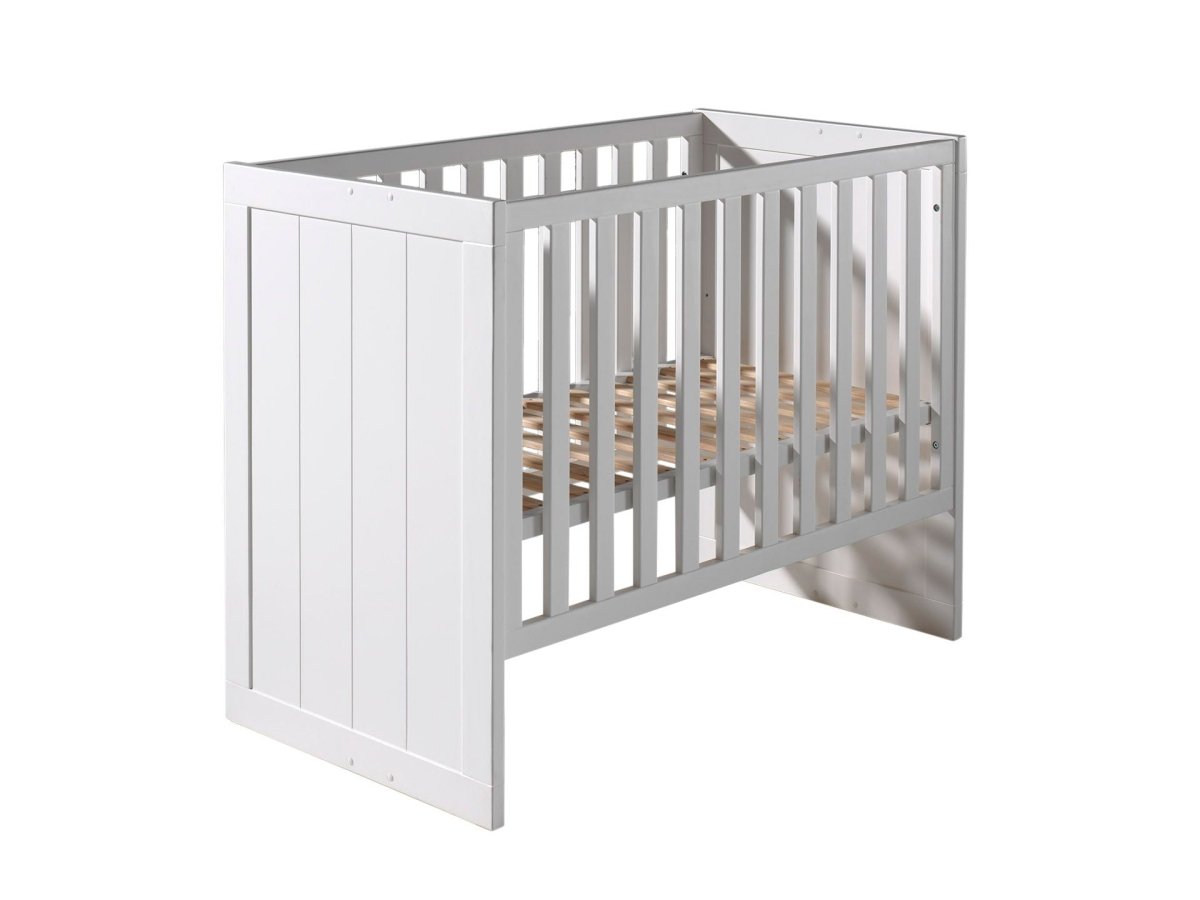 VIPACK - Lit Bébé ERIK 60x120cm Blanc