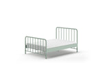VIPACK - Lit BRONXX 140 X 200 cm Vert
