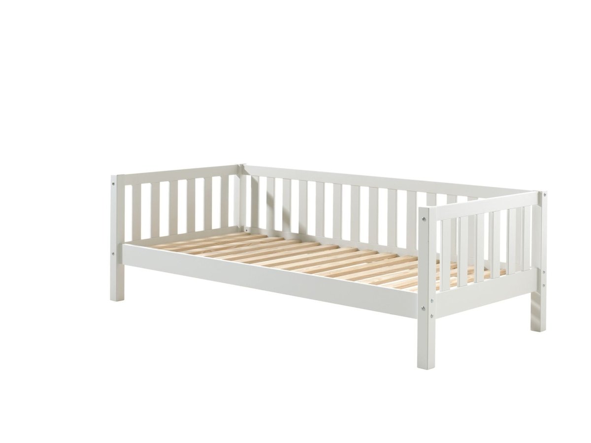 VIPACK - Lit Capitaine (90) FRITZ 90x200 cm Blanc