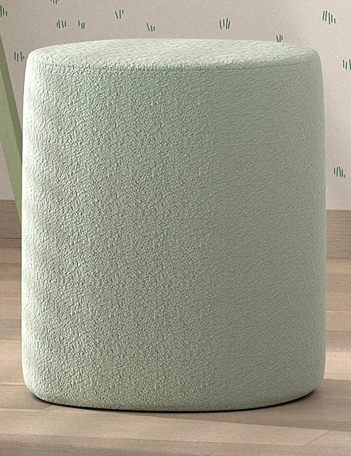 VIPACK - Lit Lune 140 X 200 Cm Vert Boucle