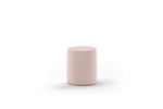 VIPACK - Lit LUNE Stokage 140 X 200 Cm Rose Bouclé