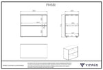 VIPACK - Lit Mezzanine Mi - Hauteur (H 115CM) SCOTT Avec Échelle 90 X 200 cm Blanc