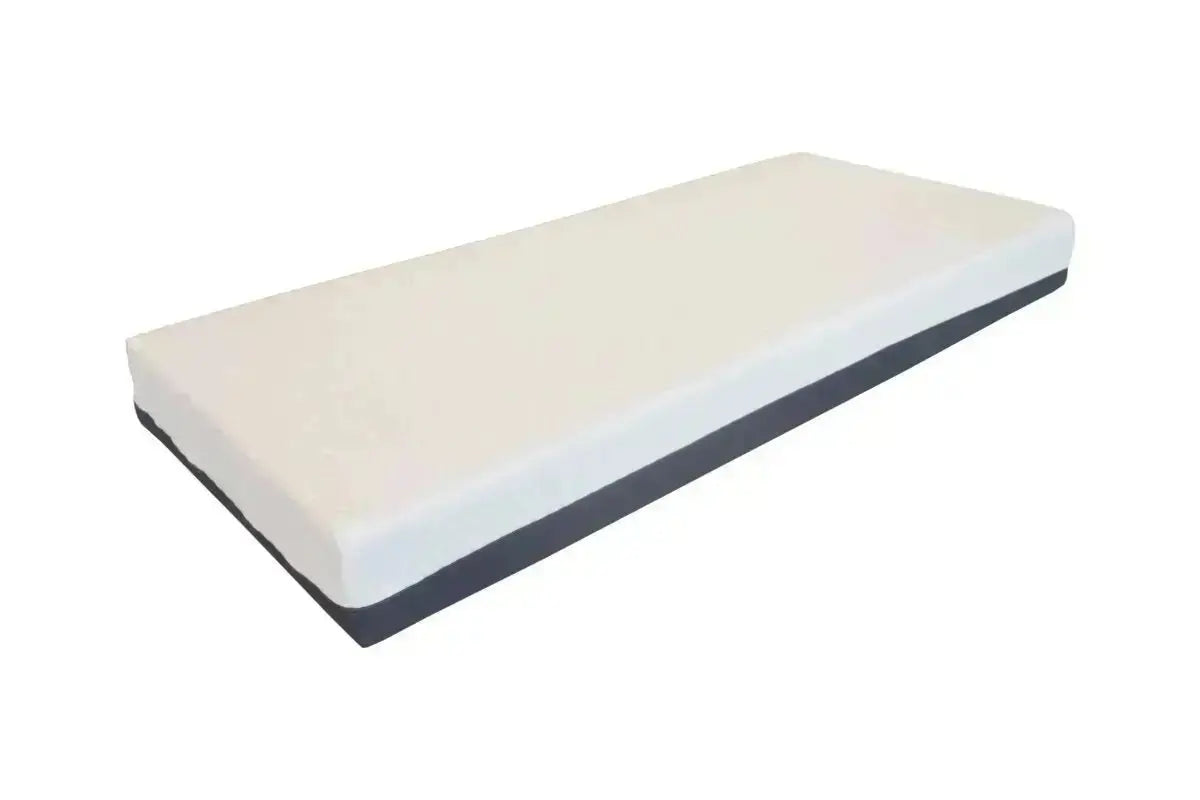 VIPACK - Lit Mezzanine Mi - Hauteur (H 115cm) SCOTT Avec Toboggan 90 X 200 cm Blanc