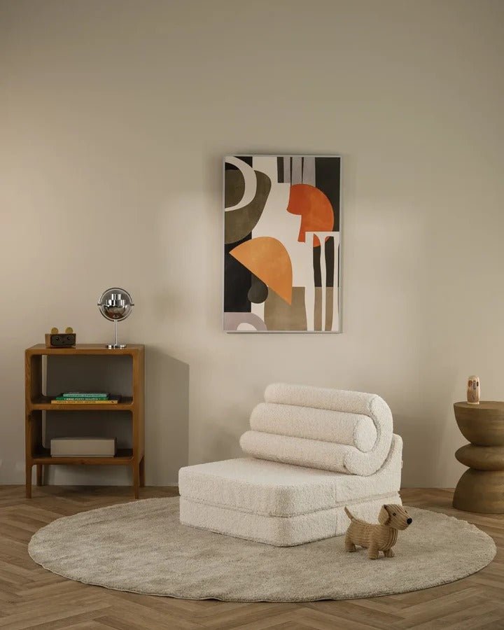 WIGIWAMA - Chaise Enfant Flipster - Blanc Cassé