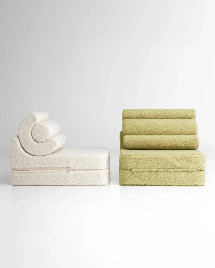 WIGIWAMA - Chaise Enfant Flipster - Blanc Cassé