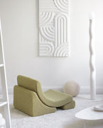 WIGIWAMA - Chaise Lune Molletonné - Matcha