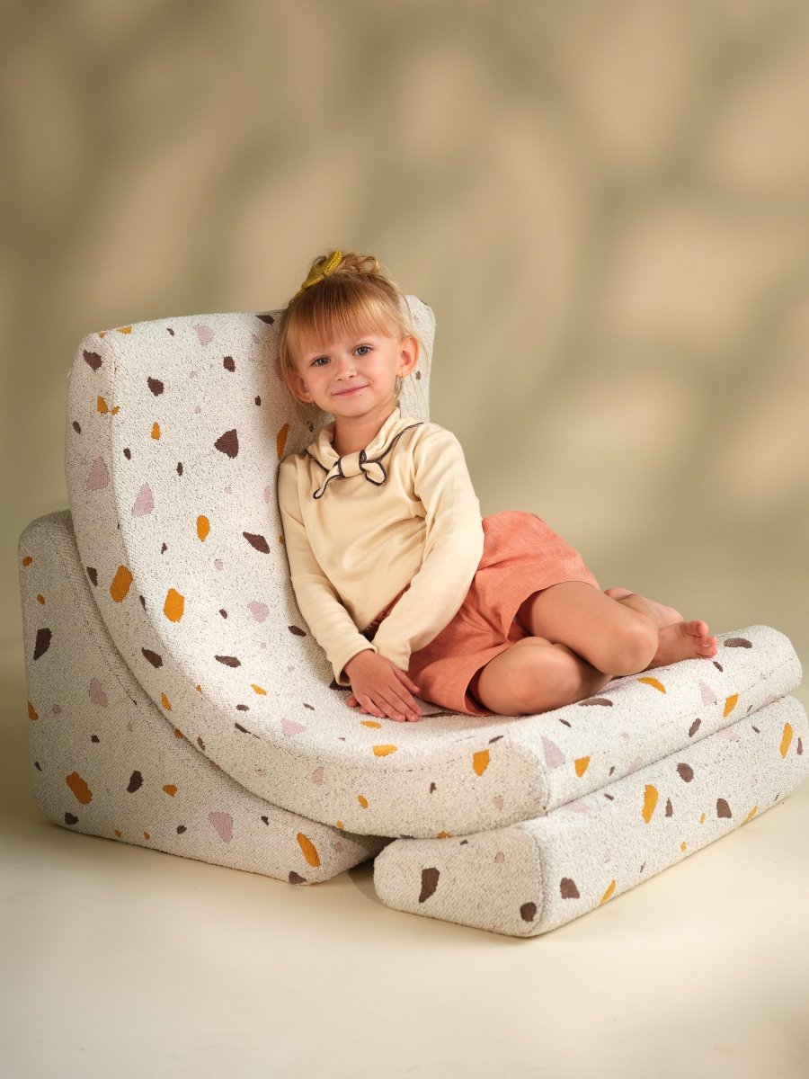 WIGIWAMA - Chaise Lune Terrazzo - Marbre