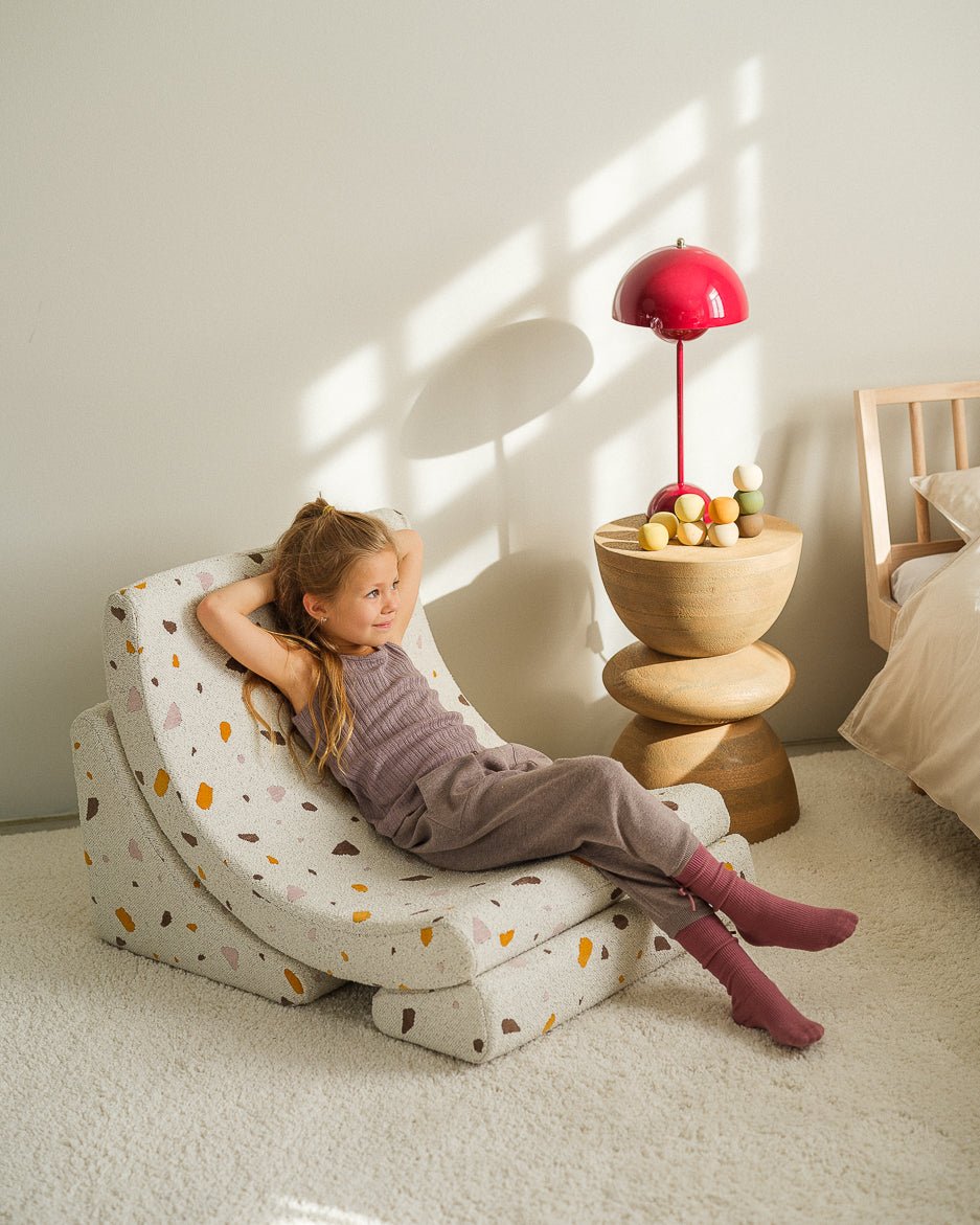 WIGIWAMA - Chaise Lune Terrazzo - Marbre