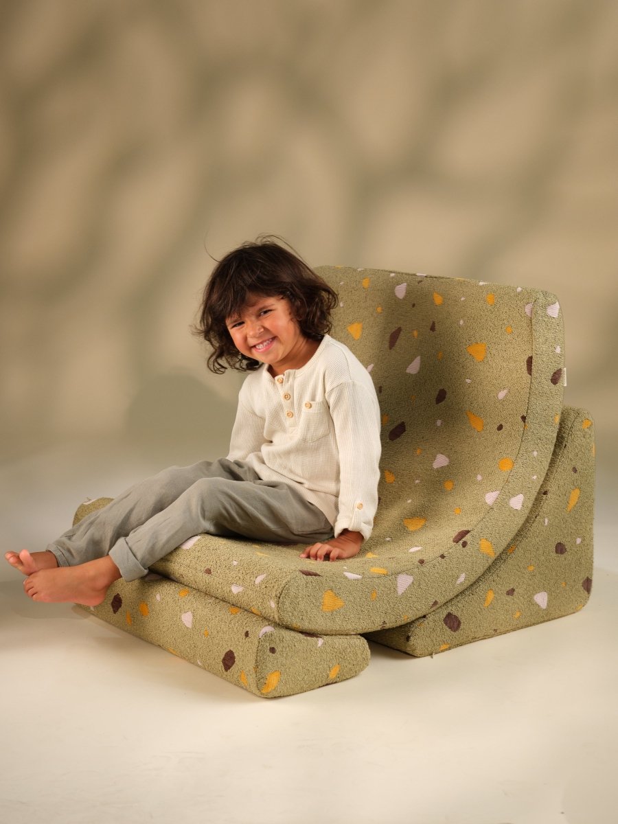 WIGIWAMA - Chaise Lune Terrazzo - Mousse