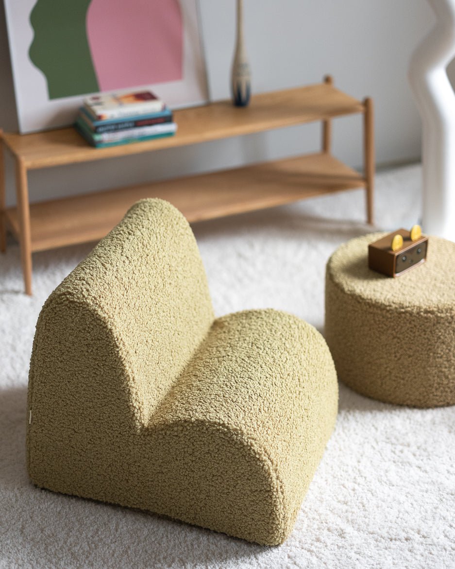WIGIWAMA - Chaise Nuage Molletonné - Matcha