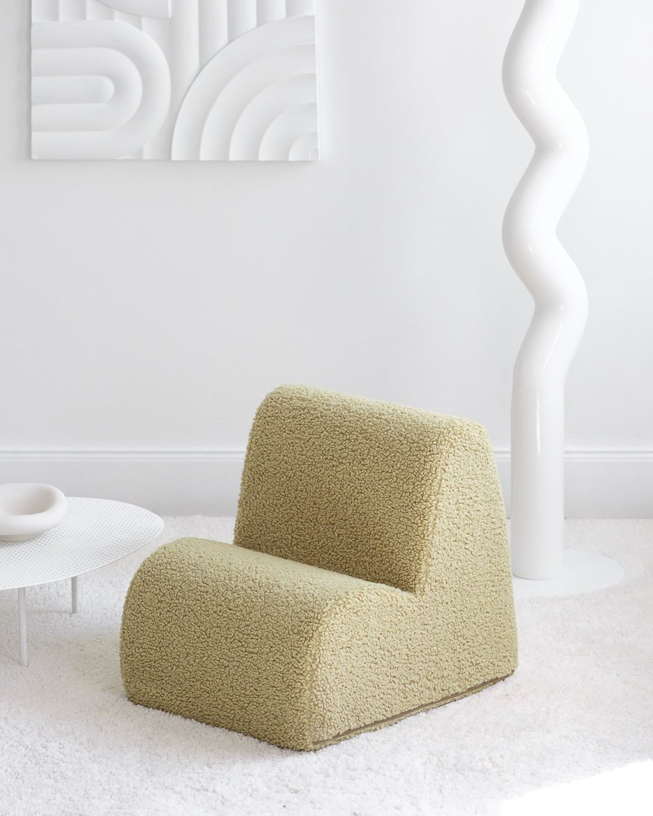 WIGIWAMA - Chaise Nuage Molletonné - Matcha