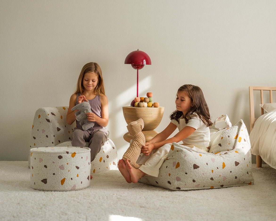 WIGIWAMA - Chaise Nuage Terrazzo - Marbre
