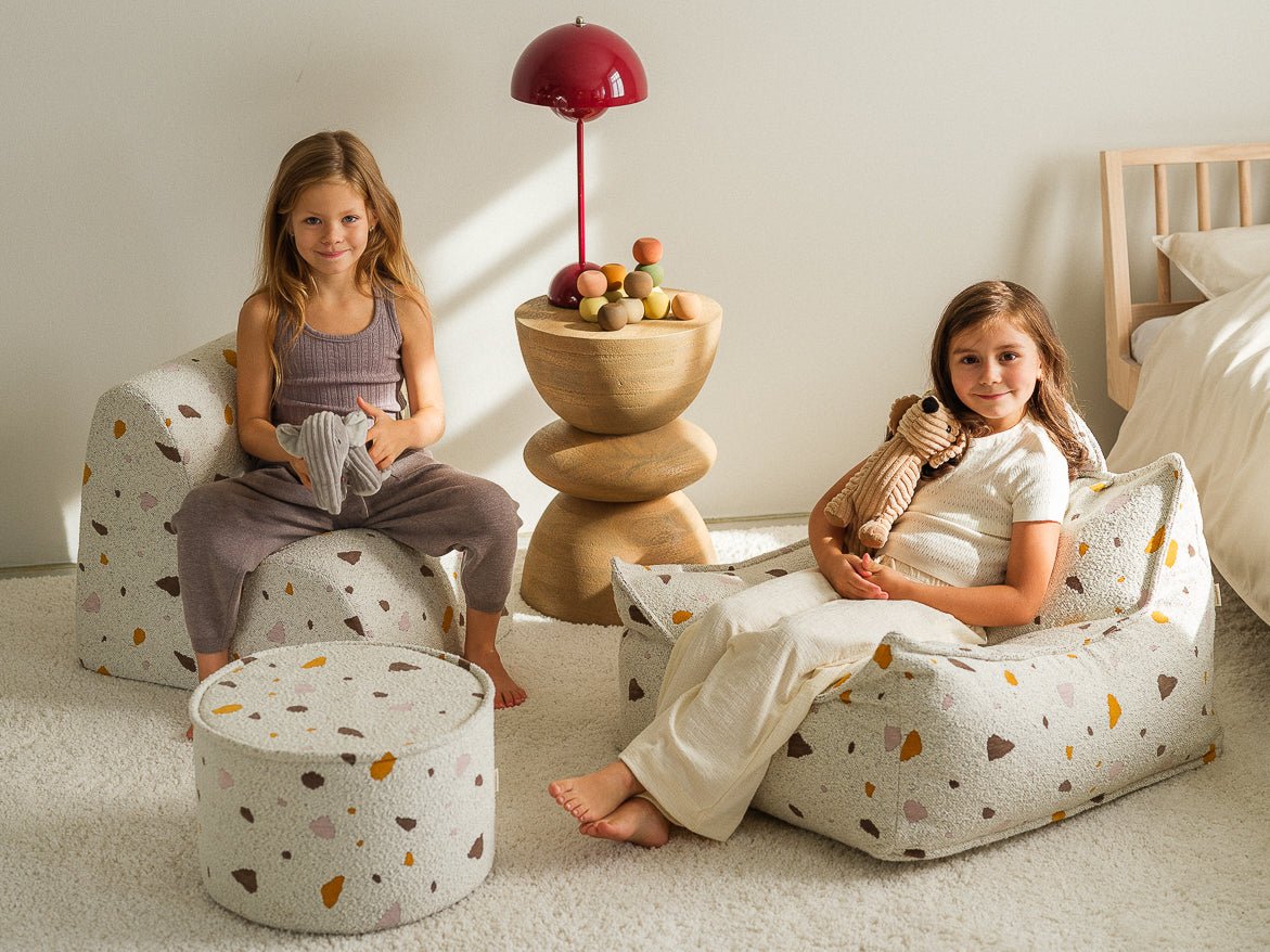 WIGIWAMA - Chaise Nuage Terrazzo - Marbre