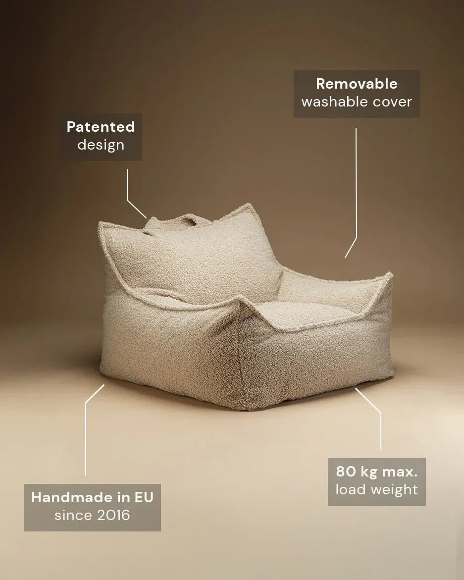 WIGIWAMA-Fauteuil Club - Biscuit