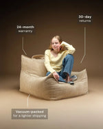 WIGIWAMA-Fauteuil Club - Cassonade
