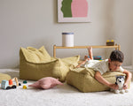 WIGIWAMA - Fauteuil Pouf Molletonné - Matcha