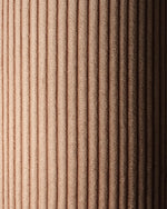 WIGIWAMA-Fauteuil Pouf Poire Caramel