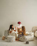 WIGIWAMA - Fauteuil Pouf Terrazzo - Marbre