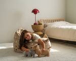 WIGIWAMA - Fauteuil Pouf Terrazzo - Sable