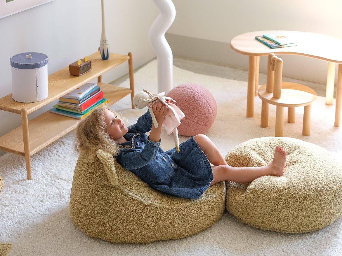 WIGIWAMA - Pouf Molletonné - Matcha