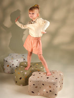 WIGIWAMA - Pouf Nuage Terrazzo - Marbre