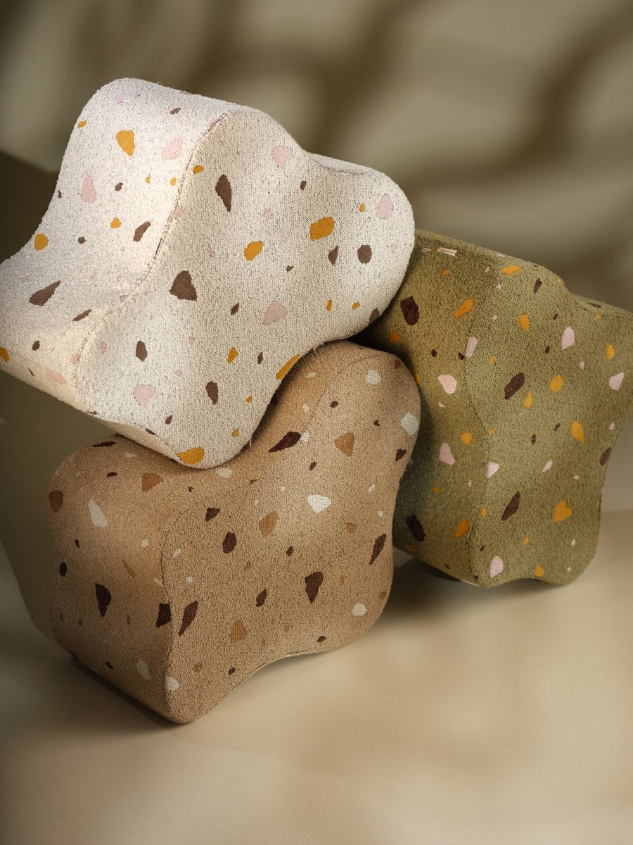 WIGIWAMA - Pouf Nuage Terrazzo - Marbre